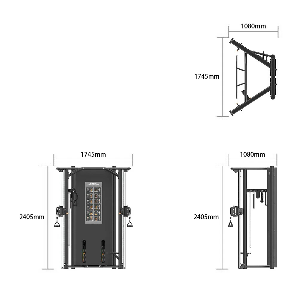 Кросоувър Evolve Dual Adjustable Pulley UL-210