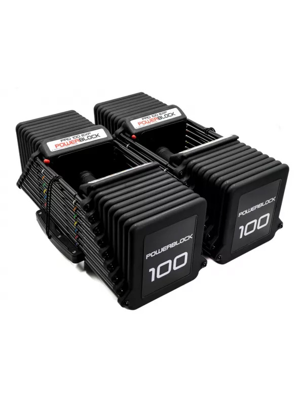 Дъмбели с регулируемо тегло PRO 100 EXP 45кг.