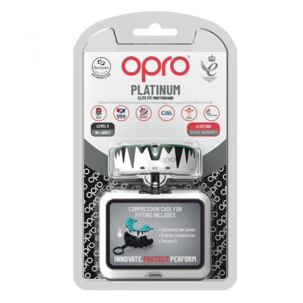 Протектор за уста OPRO Self-Fit Platinum-Edition V2 Fangz