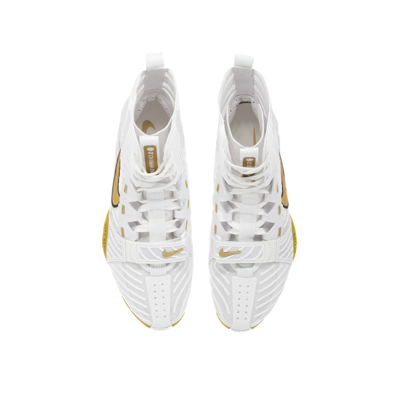 Обувки за бокс NIKE HyperKO 3 White/Golg