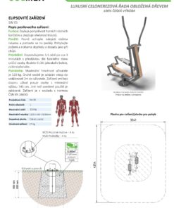 Кростренажор Colmex ELLIPTICAL TRAINER